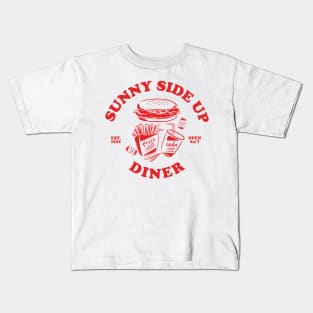 Sunny Side Up Diner Kids T-Shirt